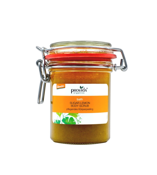 Provida sugar lemon body scrub