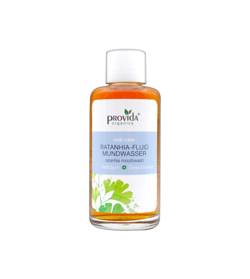 Provida ratanhia mondwater met teatree
