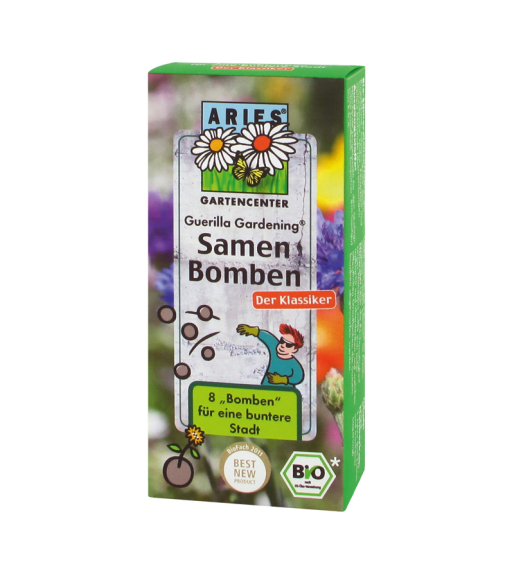 Aries guerilla gardening seed bombs