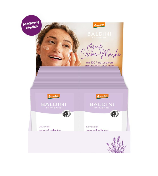 Baldin display gezichtsmaskers lavendel