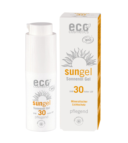 Eco Cosmetics zonnegel gezicht SPF30