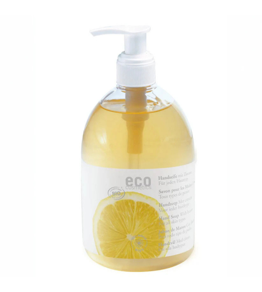 Eco cosmetics bio handzeep pompflacon