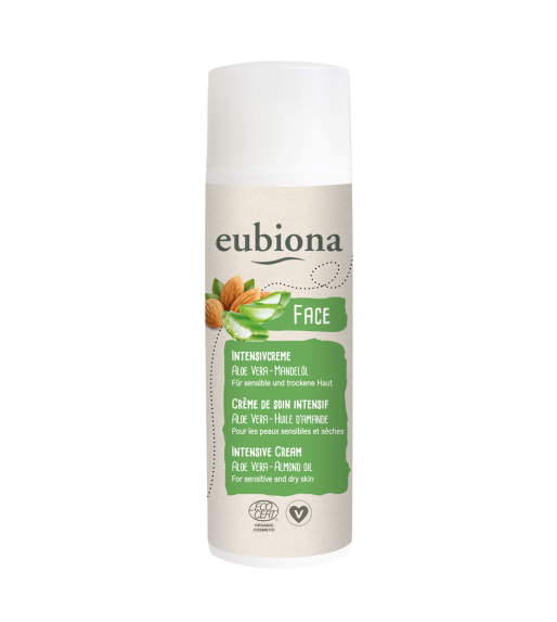 Eubiona intensive cream aloe vera en amandel