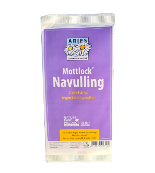 Navulling eco mottenbox tegen kledingmotten