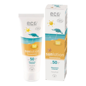 Eco cosmetics zonnelotion SPF50 neutral