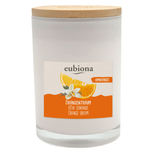 Eubiona kaars in glas Orange